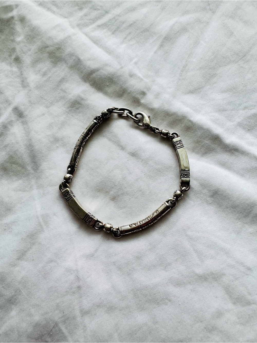 Brighton Bar Link Bracelet - Silver